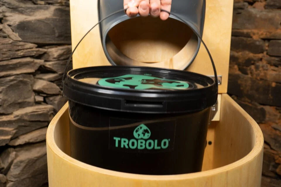 LunaBloem toilette sèche TROBOLO bac à matières solides