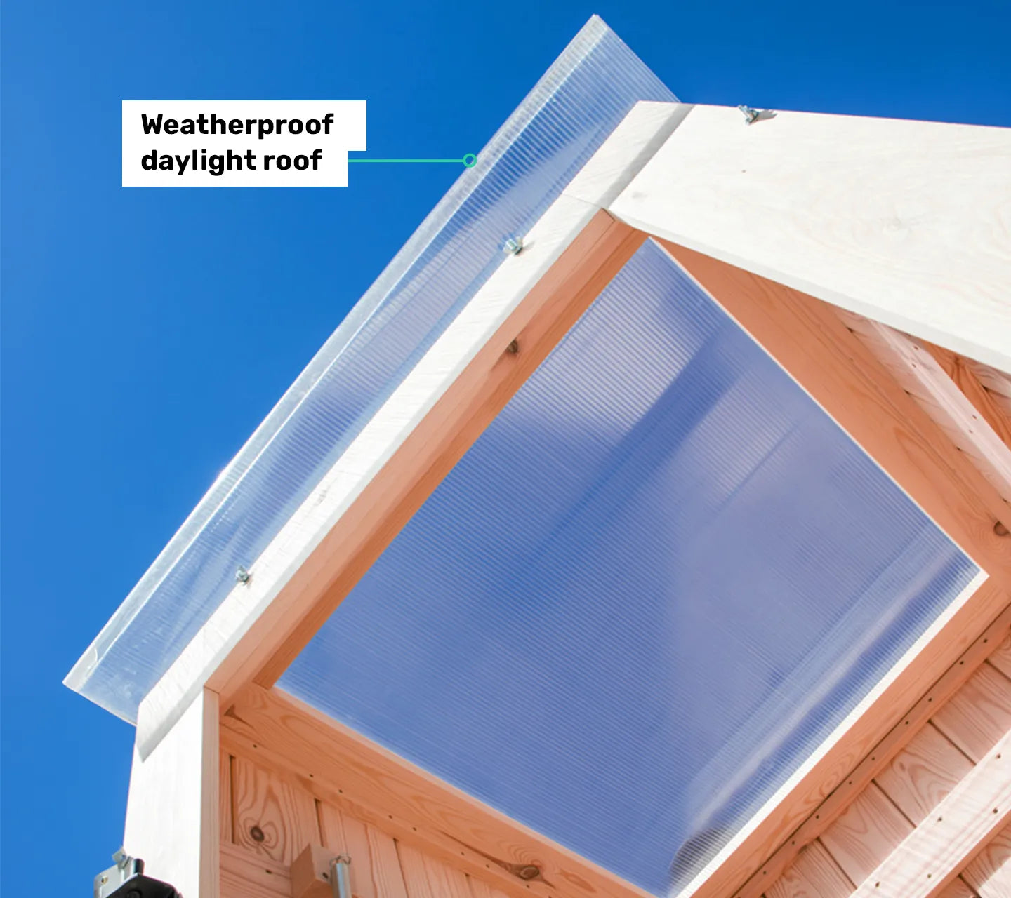 TROBOLO KitaBoem composting toilet for adults and children weatherproof roof