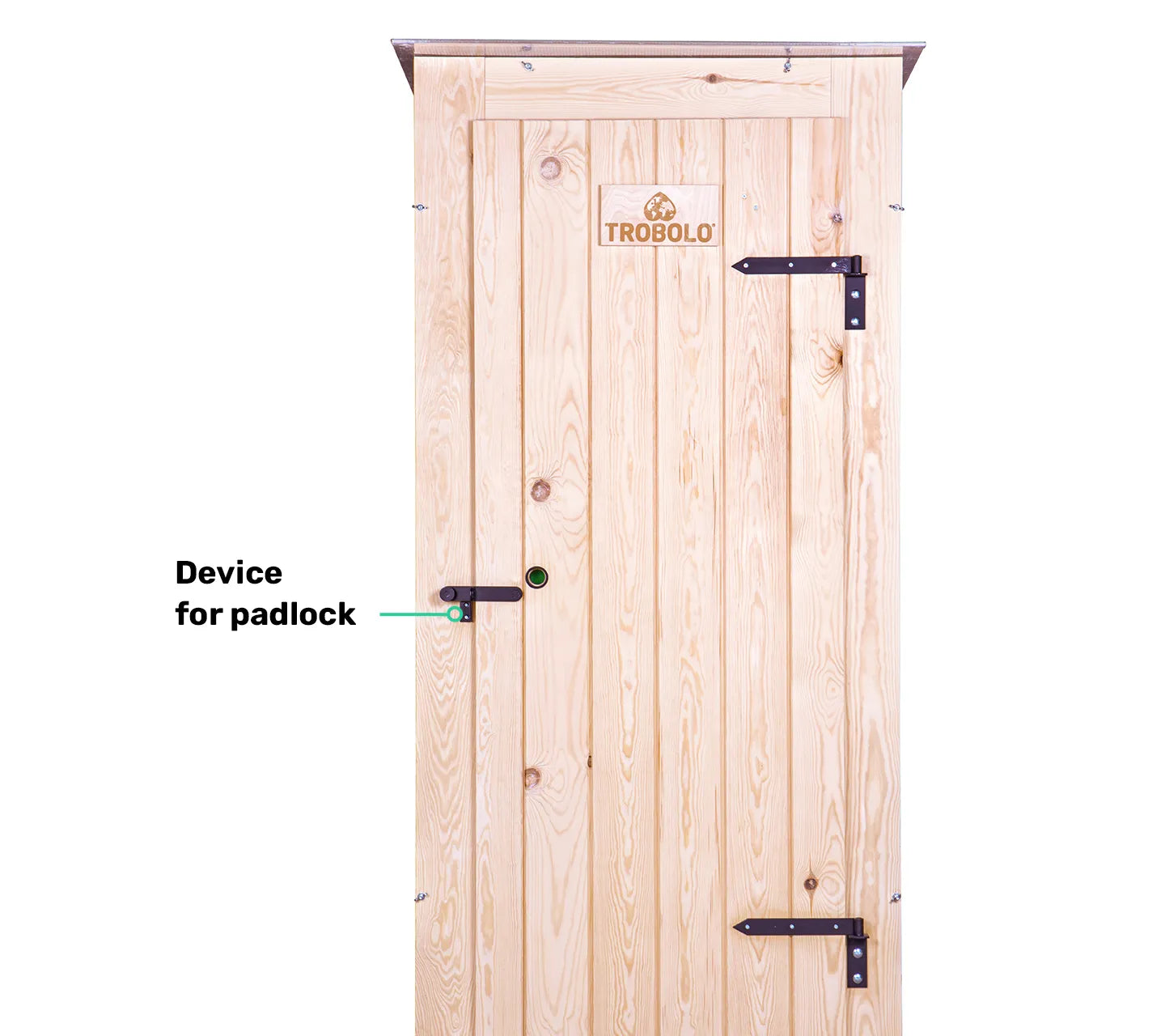 TROBOLO KitaBoem composting toilet for adults and children pad lock