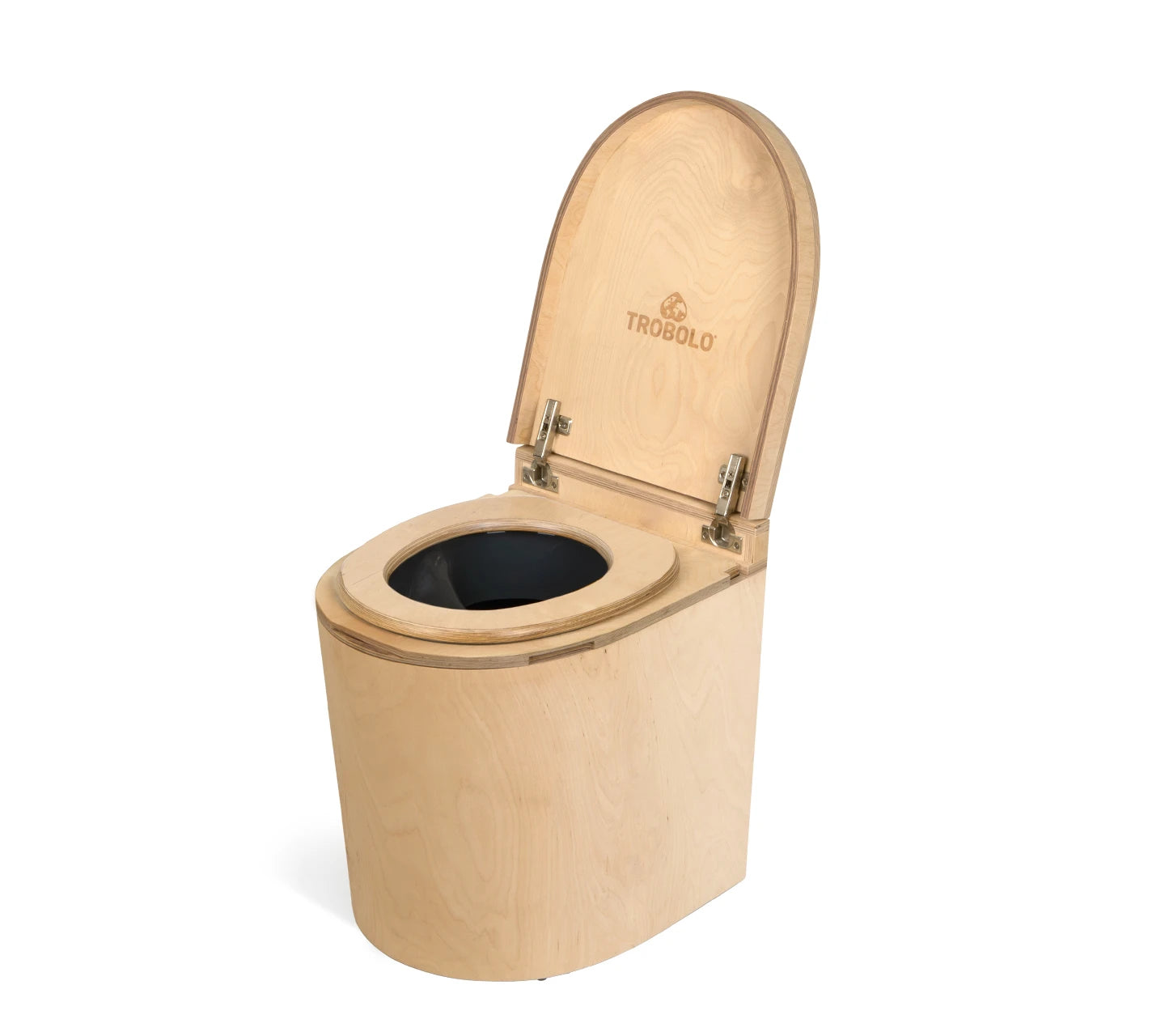 trockentoilette camping Abgerundete Trenntoilette TROBOLO TinyBloem fürs Tiny House