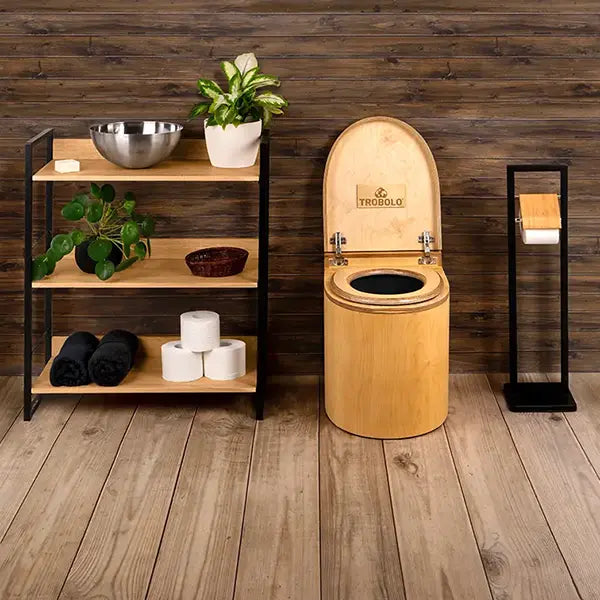 TROBOLO TinyBloem Trenntoilette Impressionen im Bad