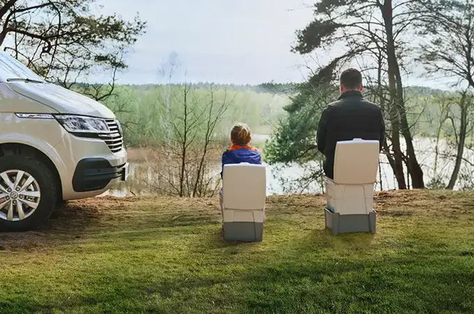 TROBOLO WandaGo toilette sèche camping père et fils