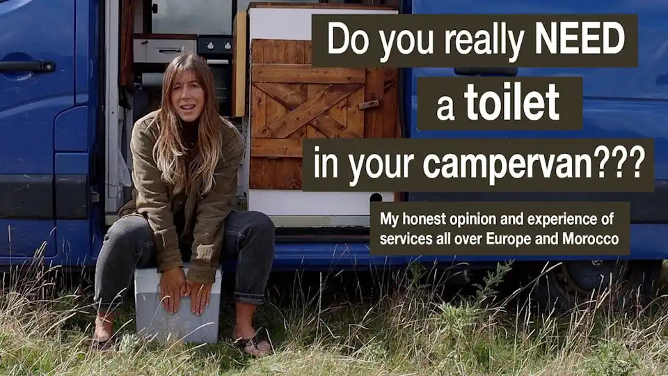 A toilet in your campervan
