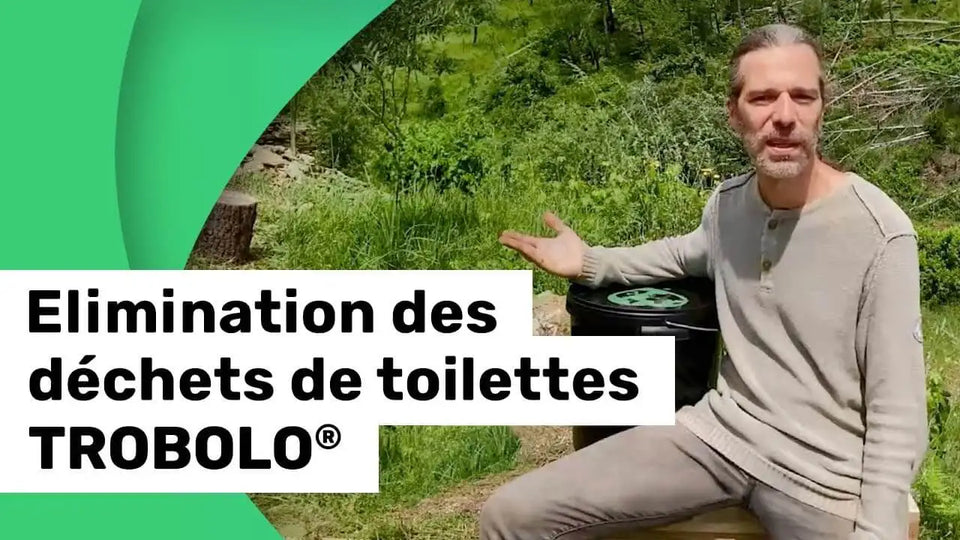 Comment eliminer les d'chets des toilettes