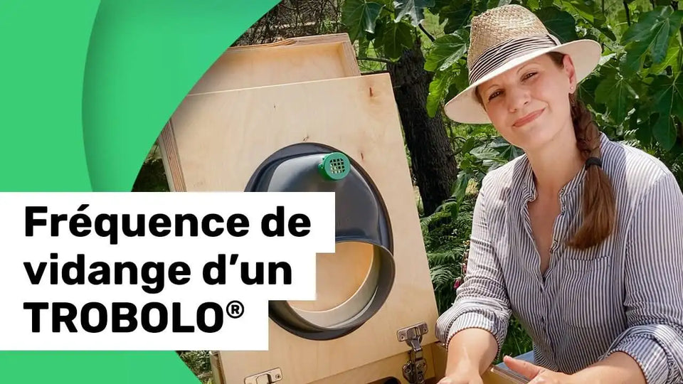 Quelle est la frequence de vidange d'une toilette compostage