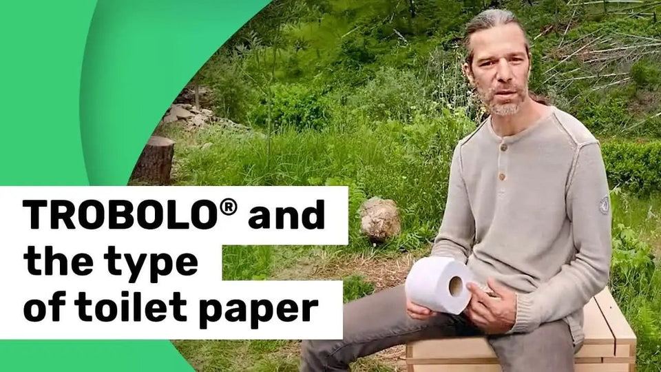 Can you flush toilet paper in a composting toilet