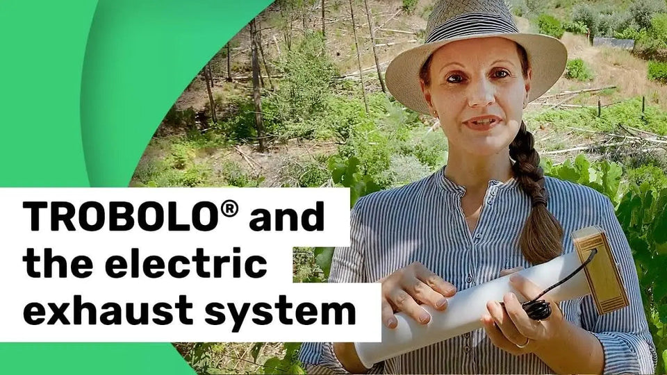 How does the electric exhaust system work