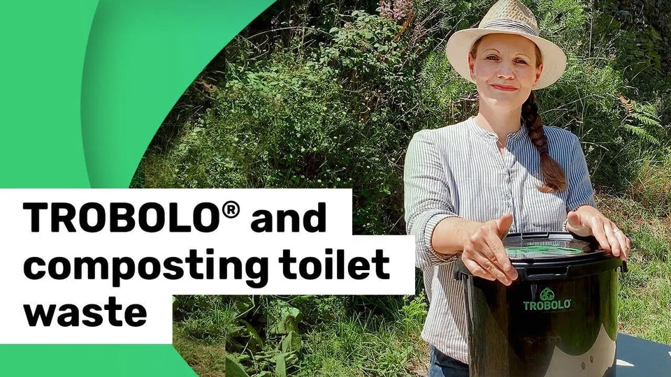 What can I use the composted toilet waste for?