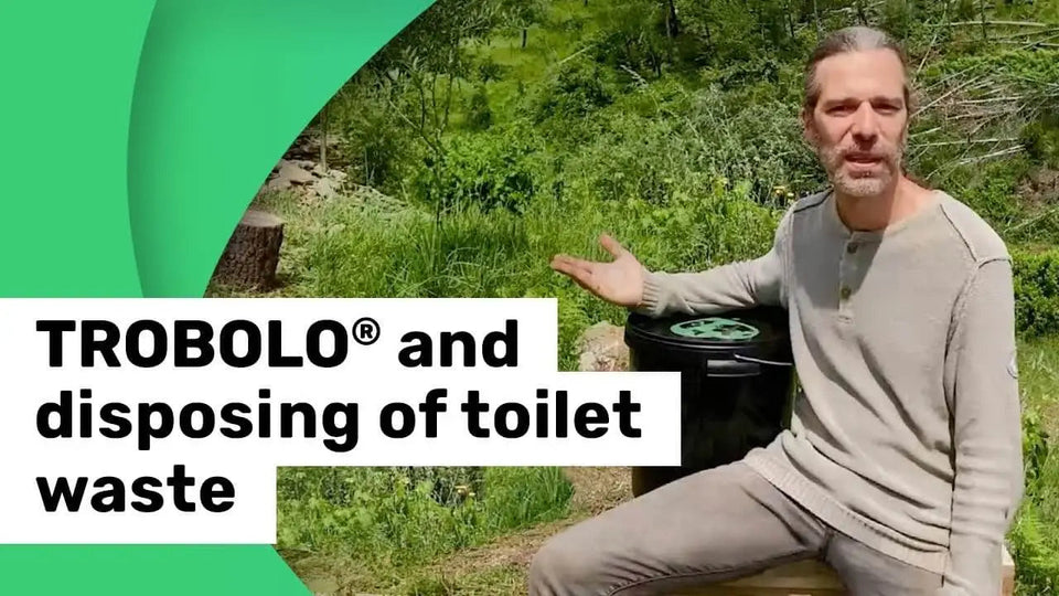 Where do you empty a composting toilet?