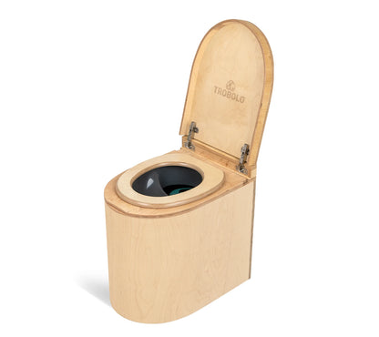 TROBOLO LunaBloem rounded composting toilet