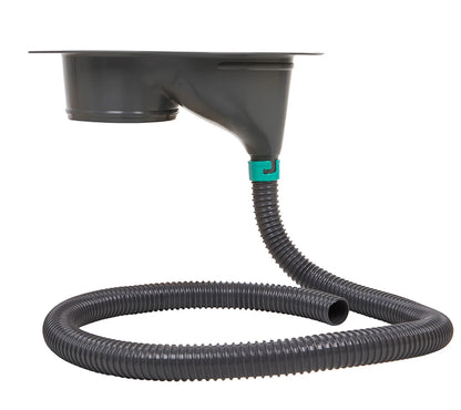 Adaptor system hose connector incl. filter sieve with hose