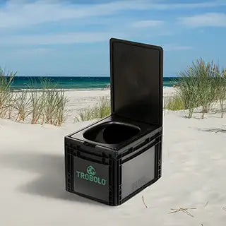 BilaBox composttoilet in de duinen
