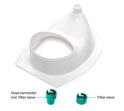 TROBOLO composting toilet insert white - Filter sieves