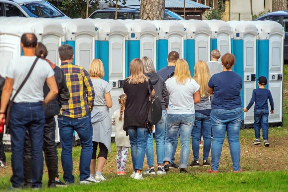 Grands événements avec toilettes seches mixtes 