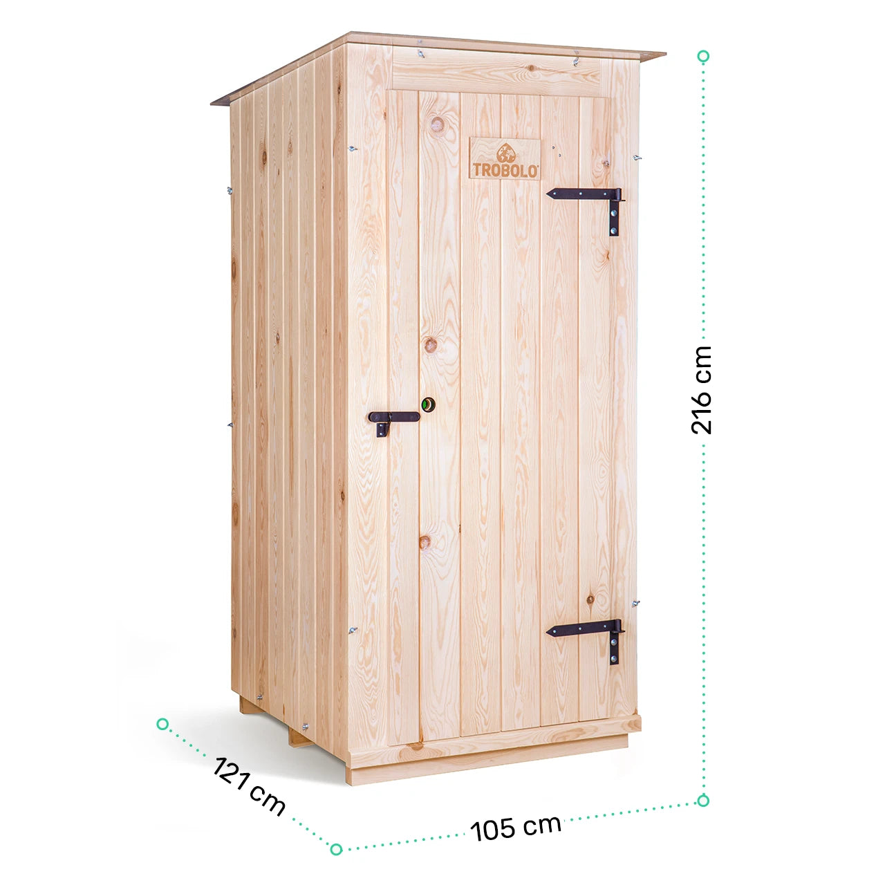 TROBOLO KersaBoem composting toilet dimensions