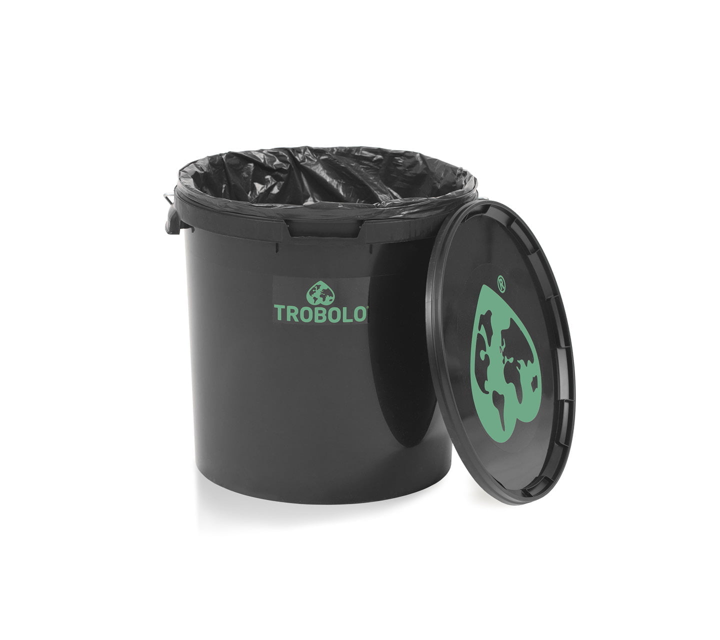 TROBOLO Solids container 22 litres with recycled inlay