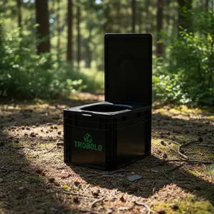 TROBOLO BilaBox WC compatto per il compostaggio nella foresta