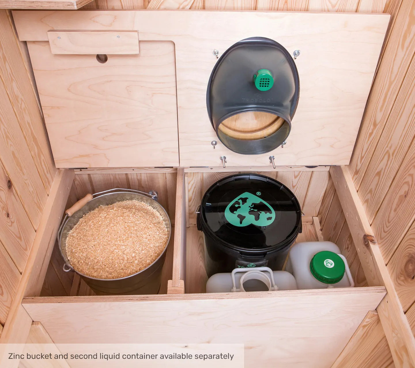 TROBOLO KersaBoem composting toilet look inside