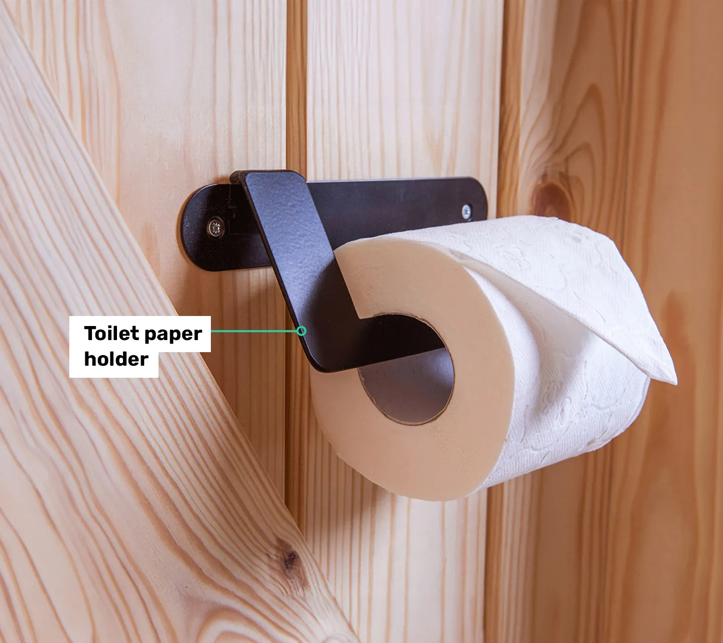 TROBOLO KersaBoem composting toilet toilet paper holder