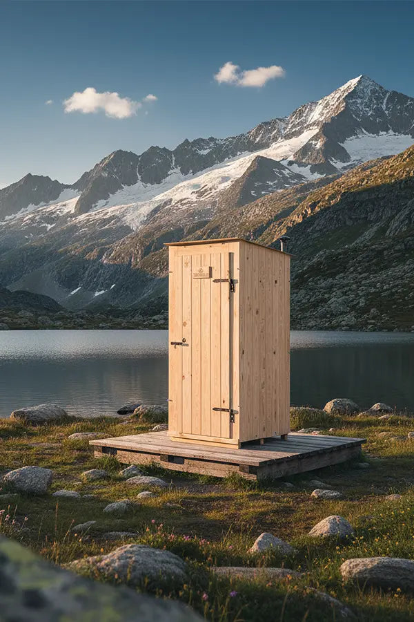 TROBOLO Kersaboem Trenntoilette gelb lackiert