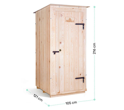 TROBOLO KersaBoem composting toilet dimensions