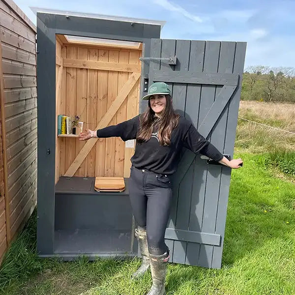 TROBOLO Kersaboem composting toilet grey