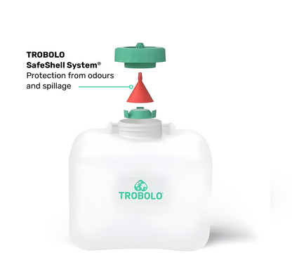 TROBOLO Safe Shell System - Protection from odours and spillage