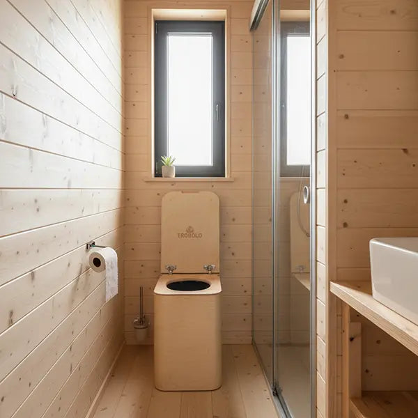 TROBOLO Silvabloem composting toilet in RV
