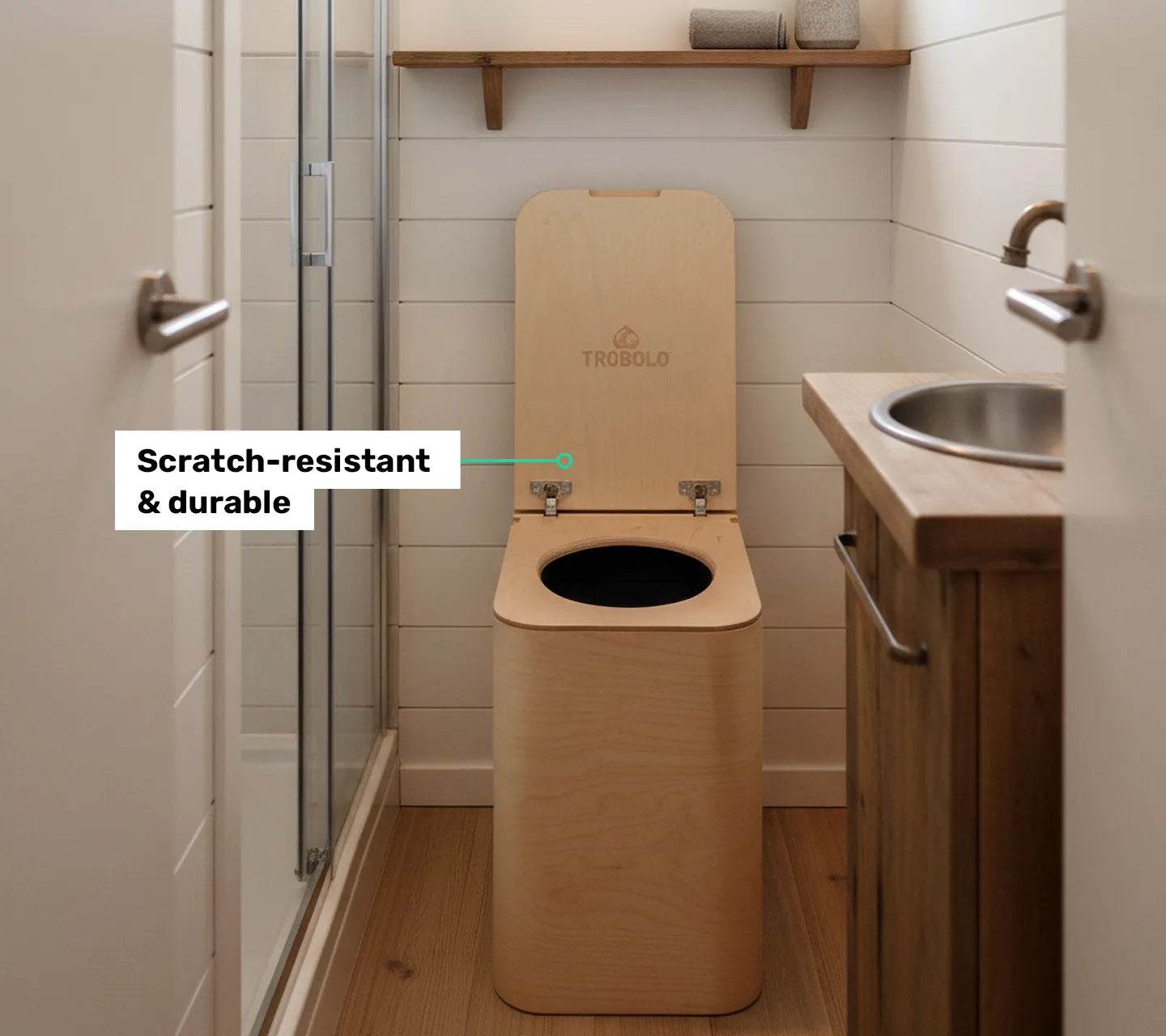 TROBOLO Silvabloem natural composting toilet robust