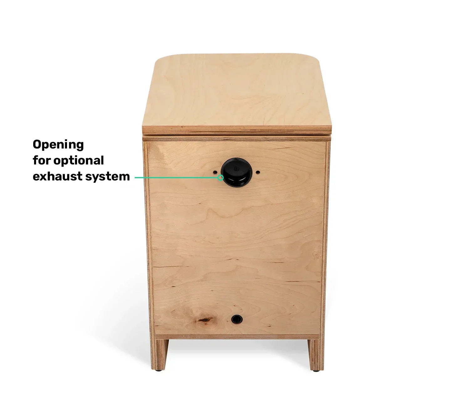 TROBOLO Silvabloem natural composting toilet exhaust
