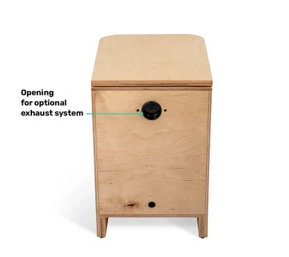 TROBOLO Silvabloem natural composting toilet exhaust