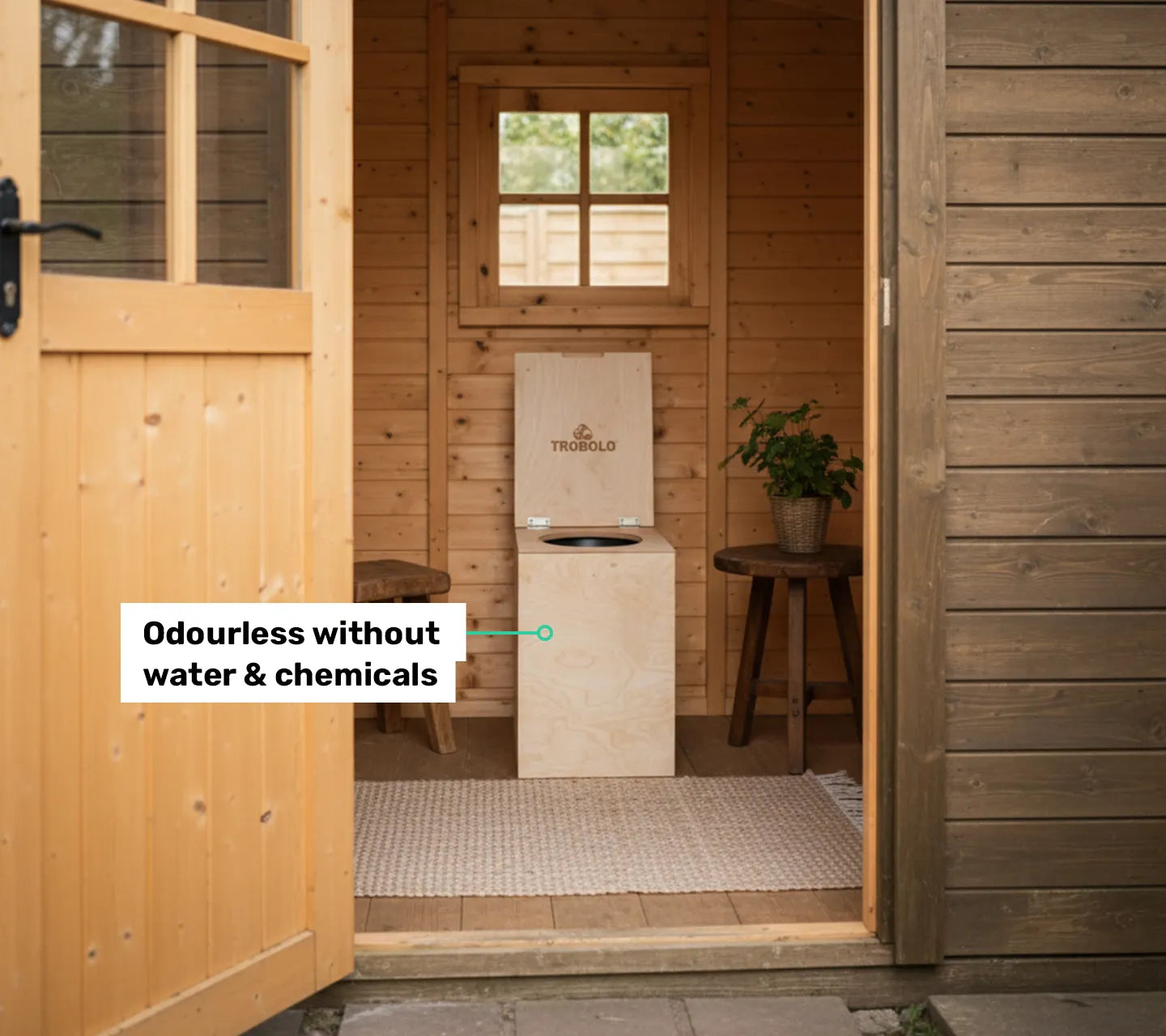 TROBOLO TeraBloem Lite - odourless without water and chemicals