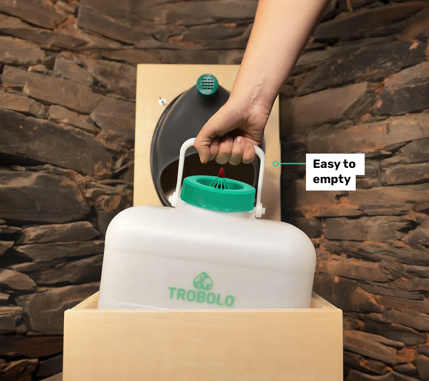 TROBOLO TeraBloem Plus Easy to empty