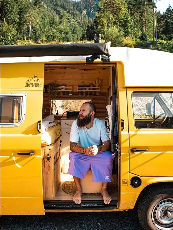 TROBOLO TeraBloem Lite composting toilet in a van