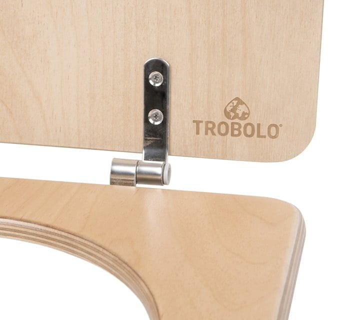 TROBOLO Wooden toilet seat with lid, details