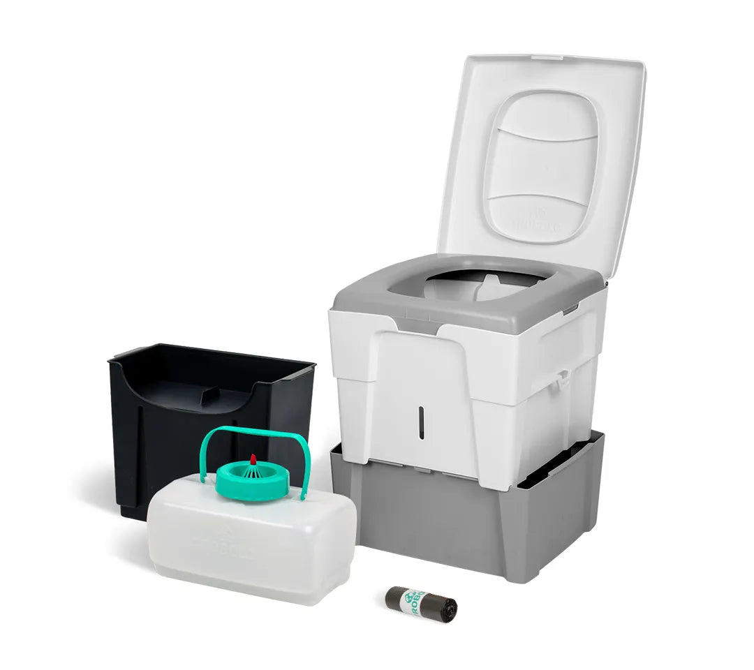 TROBOLO WandaGO Portable toilet system with seperate liquid 