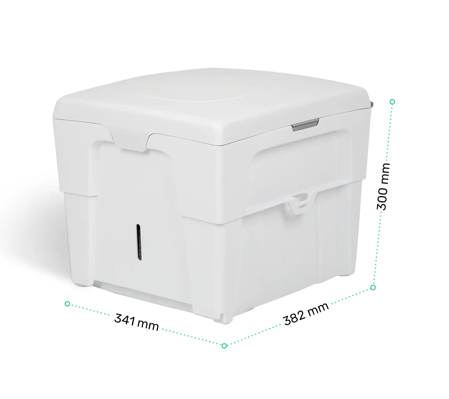 TROBOLO WandaGO Lite compact composting toilet Dimensions