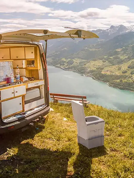 TROBOLO WandaGO Trenntoilette Bergblick