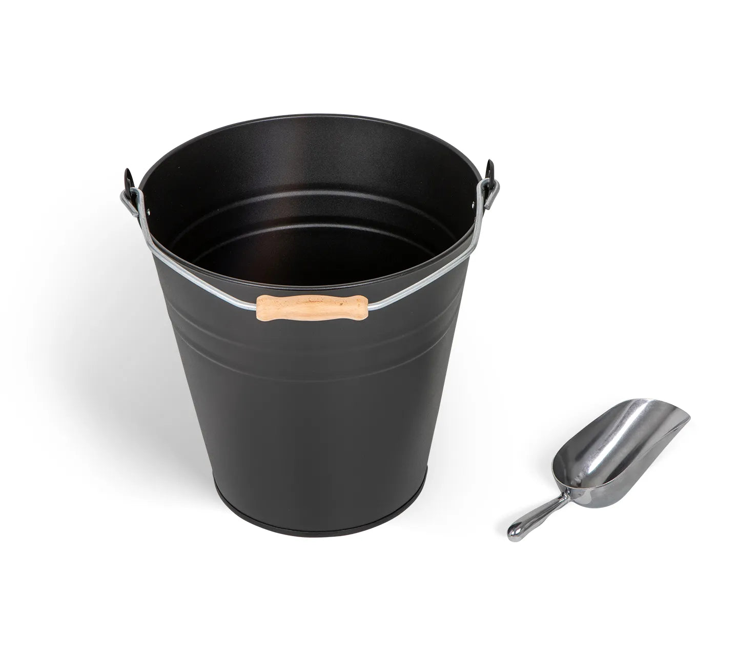 TROBOLO Zinc Bucket for storing litter 