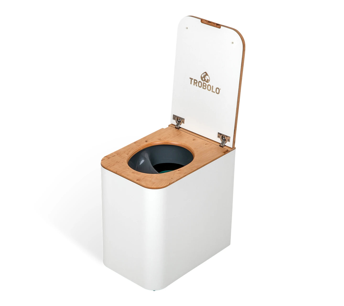 TROBOLO Silvabloem white composting toilet