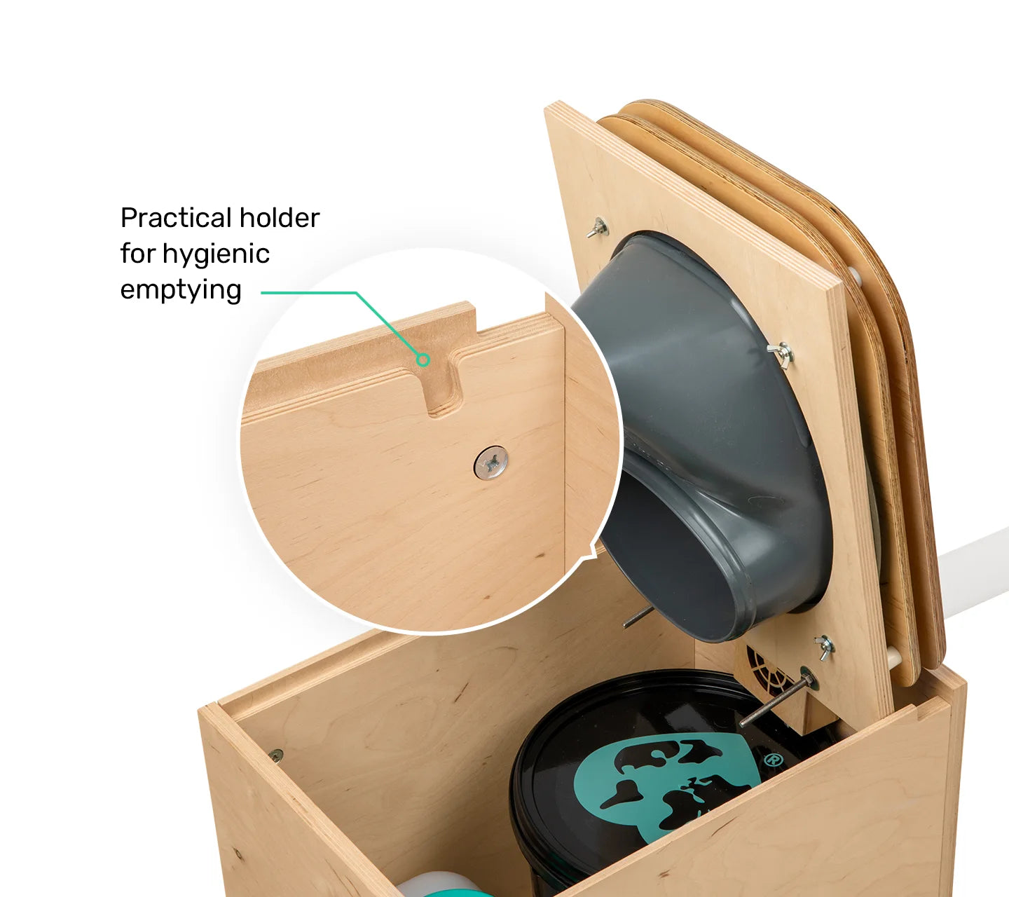 TROBOLO TeraBloem composting toilet details