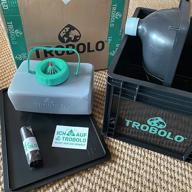 TROBOLO BilaBox WC da campeggio disimballato