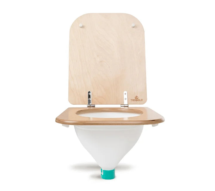 TROBOLO DIY wooden white seat small containers