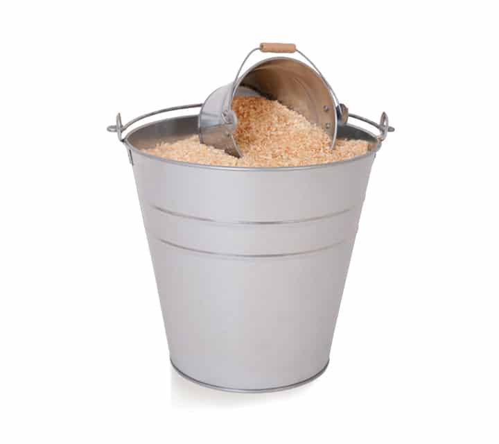 Zinc bucket set