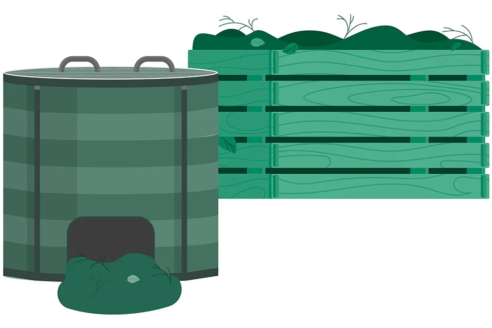 composter types Illustration