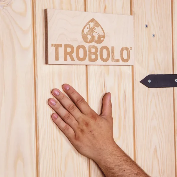 TROBOLO KersaBoem composting toilet with hand