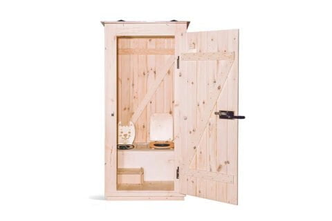 TROBOLO KitaBœm – Prefabricated kit for outdoor use incl. separate toilet for children.