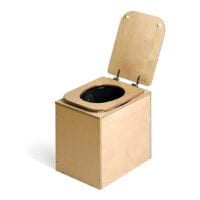 TROBOLO TeraBlœm – Composting toilet as pre-assembled kit for usage in interior areas.
