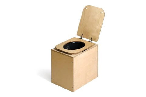 TROBOLO TeraBlœm - Composting toilet as pre-assembled kit for usage in interior areas.