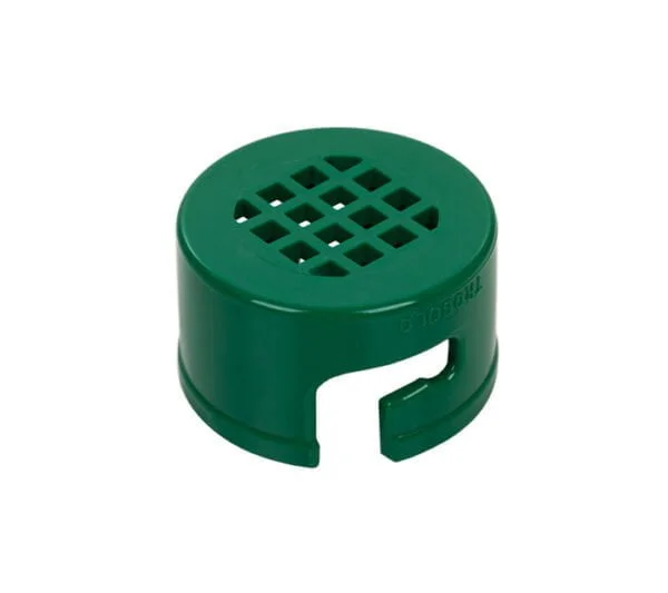 TROBOLO adaptor system with filter sieve, green color